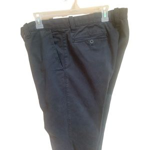 Eddie Bauer Heritage Wash Cotton Black Dressy Jeans Men’s Sz 34x30